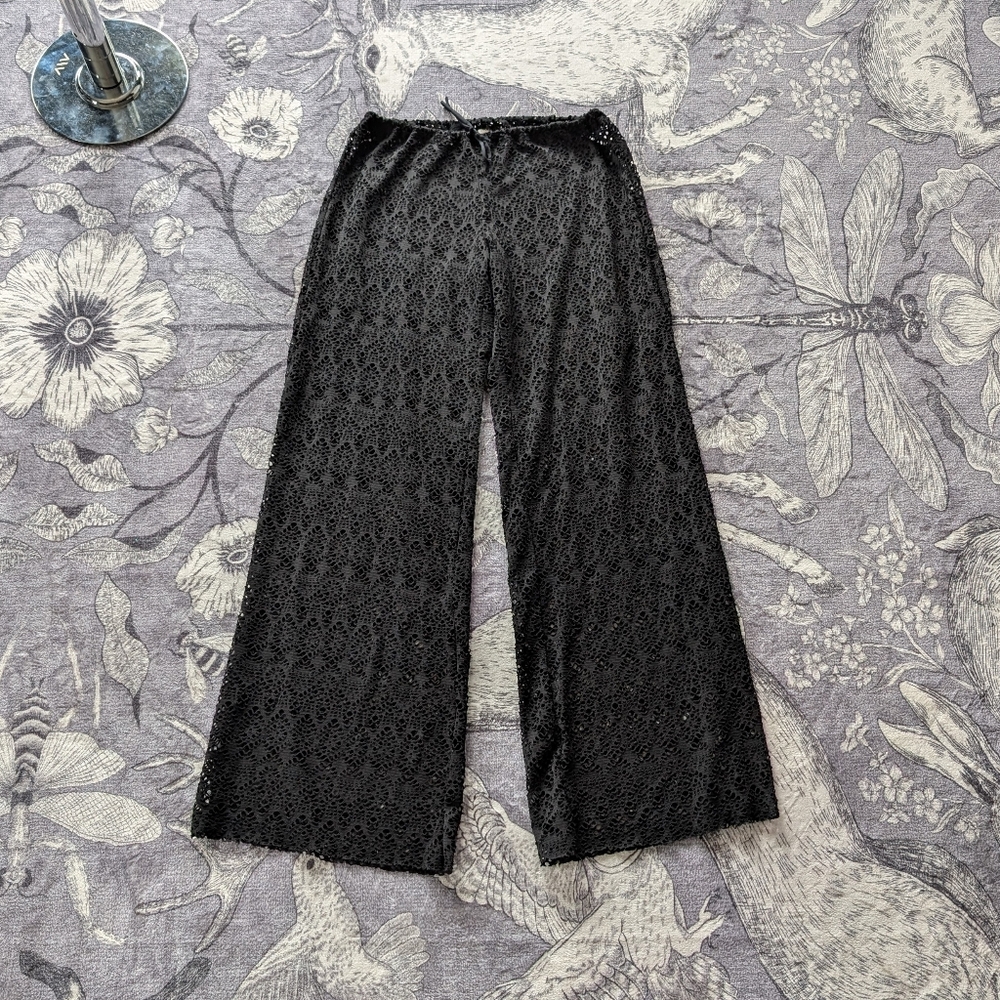 Sheer Lace Pants